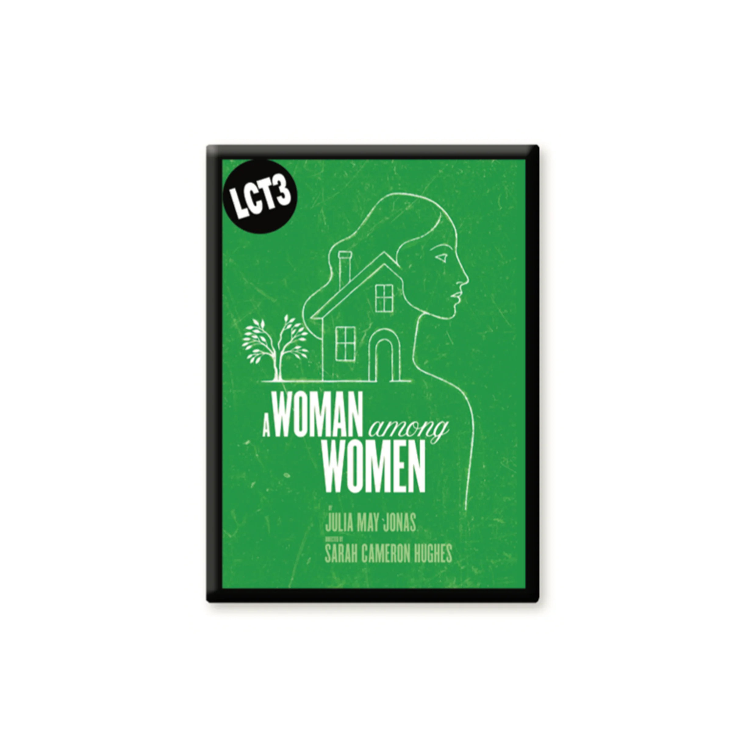 A WOMAN AMONG WOMEN Button Magnet