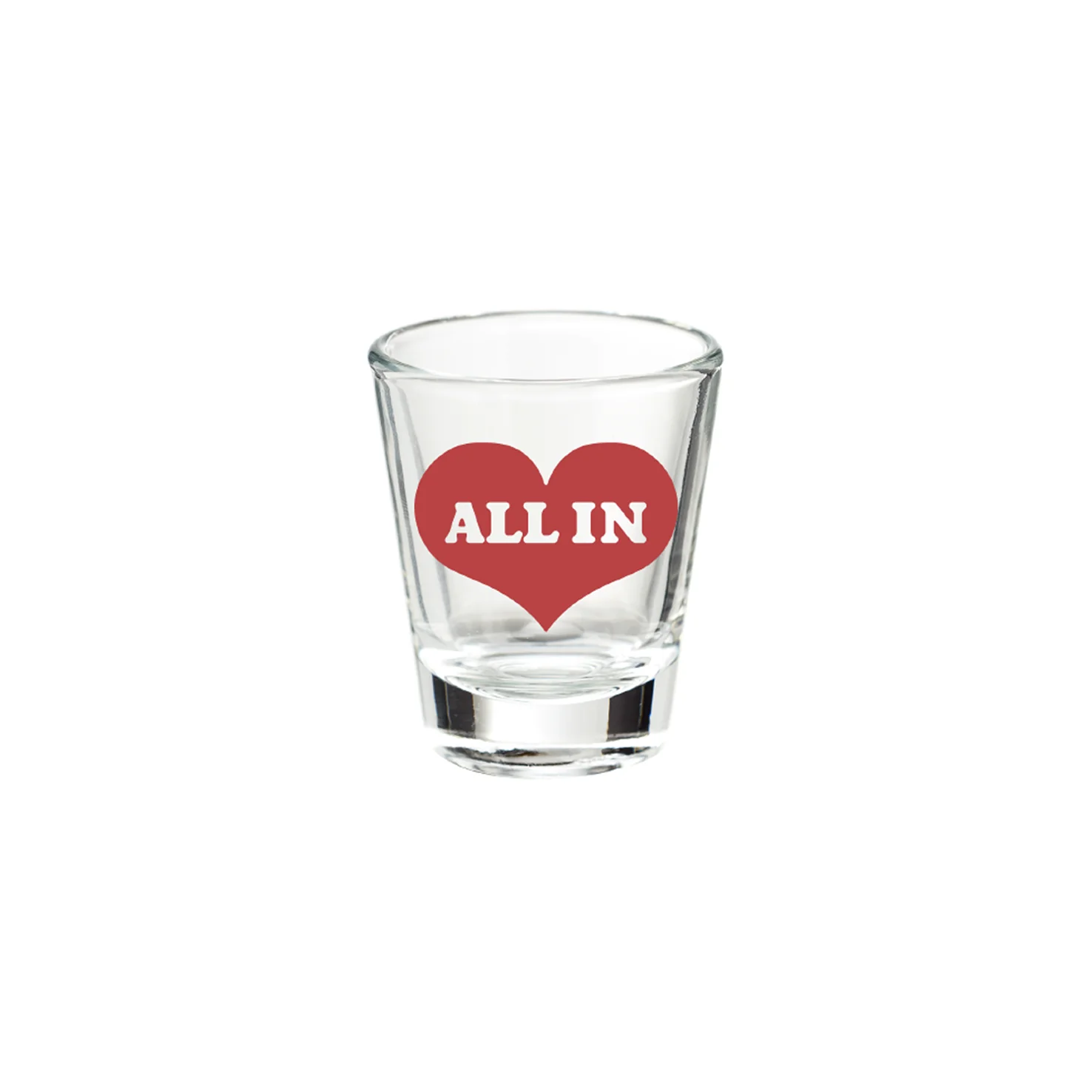 ALL IN Pianist Shot Glass - Image 2