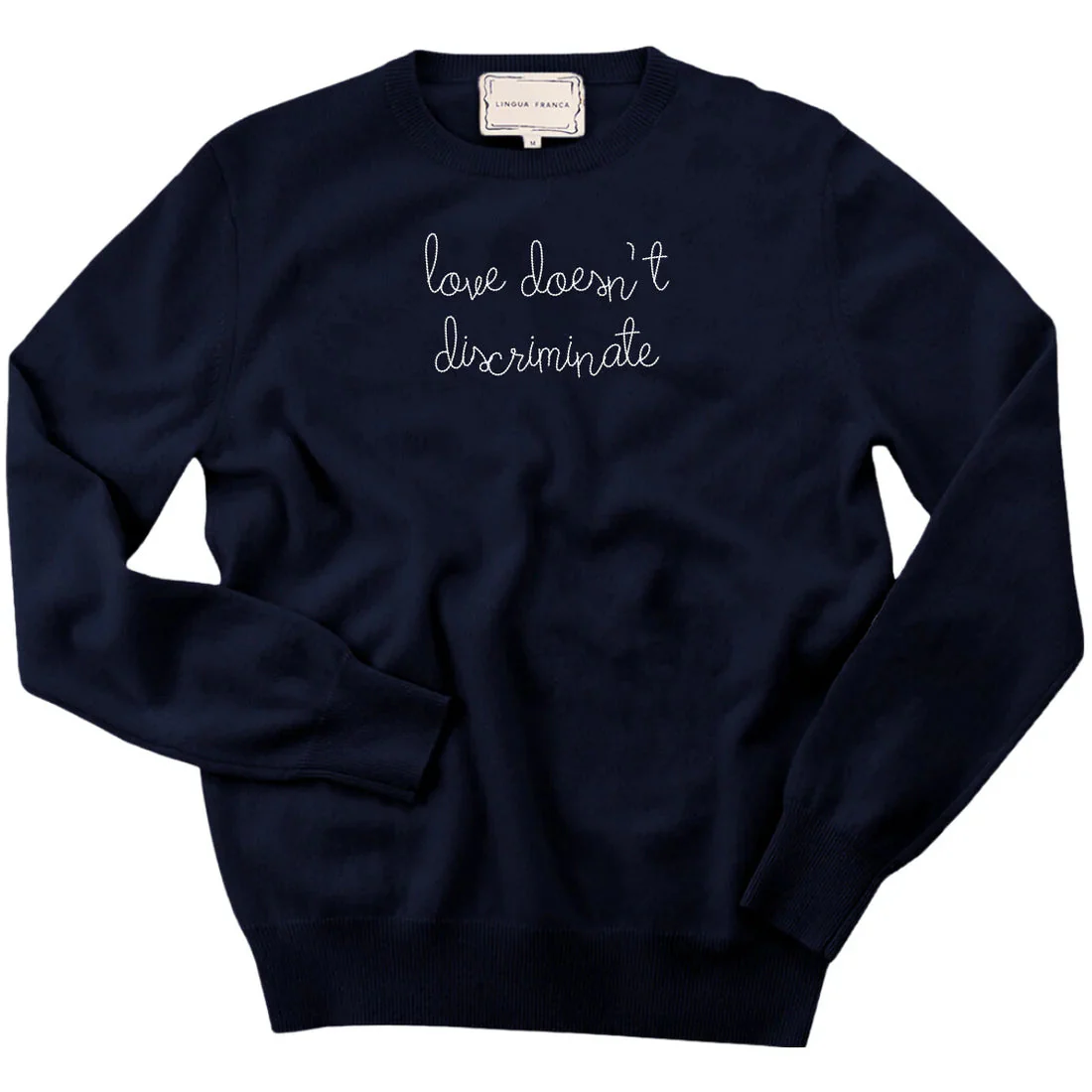 HAMILTON x LINGUA FRANCA Love Sweater