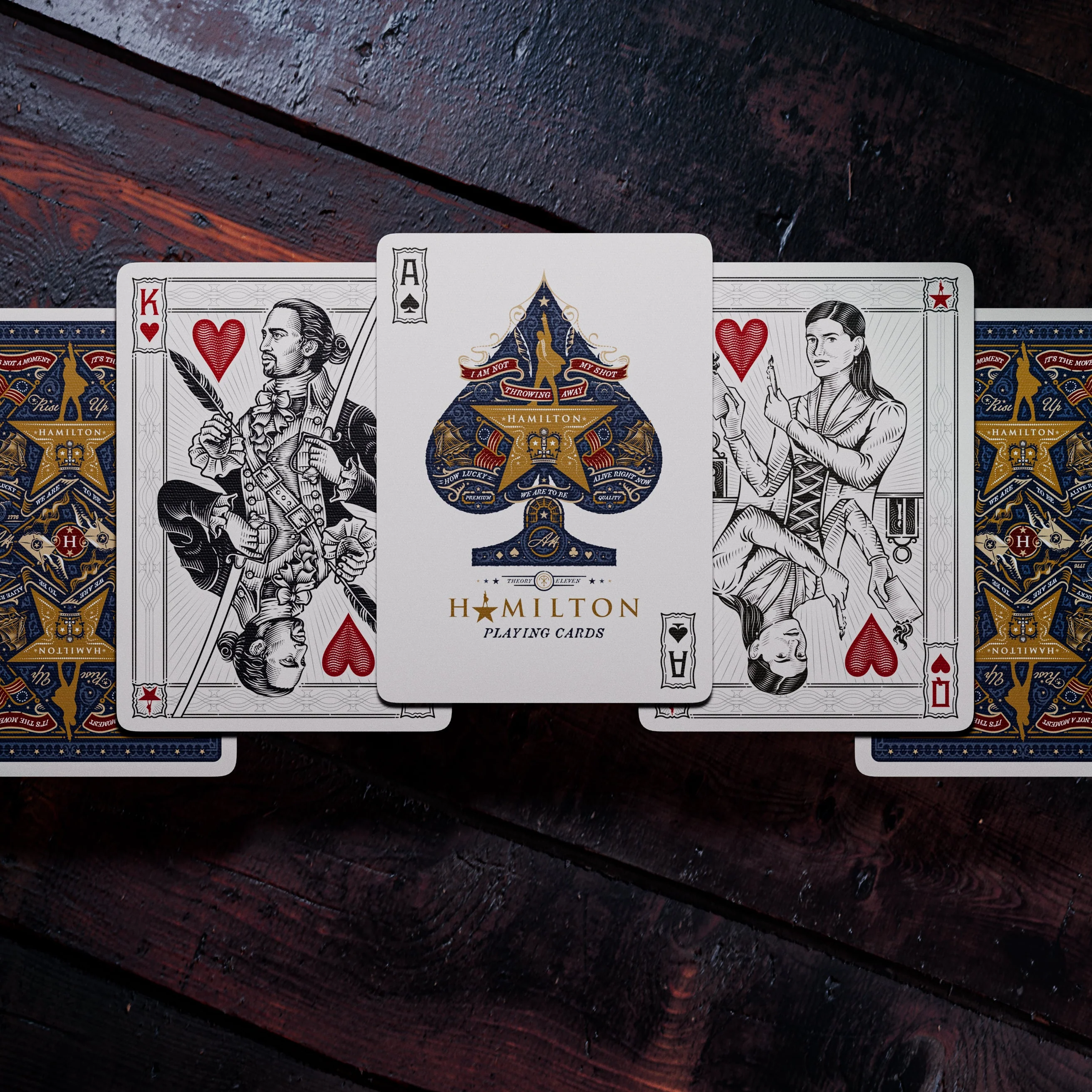 HAMILTON THEORY 11 Playing Cards - Image 7