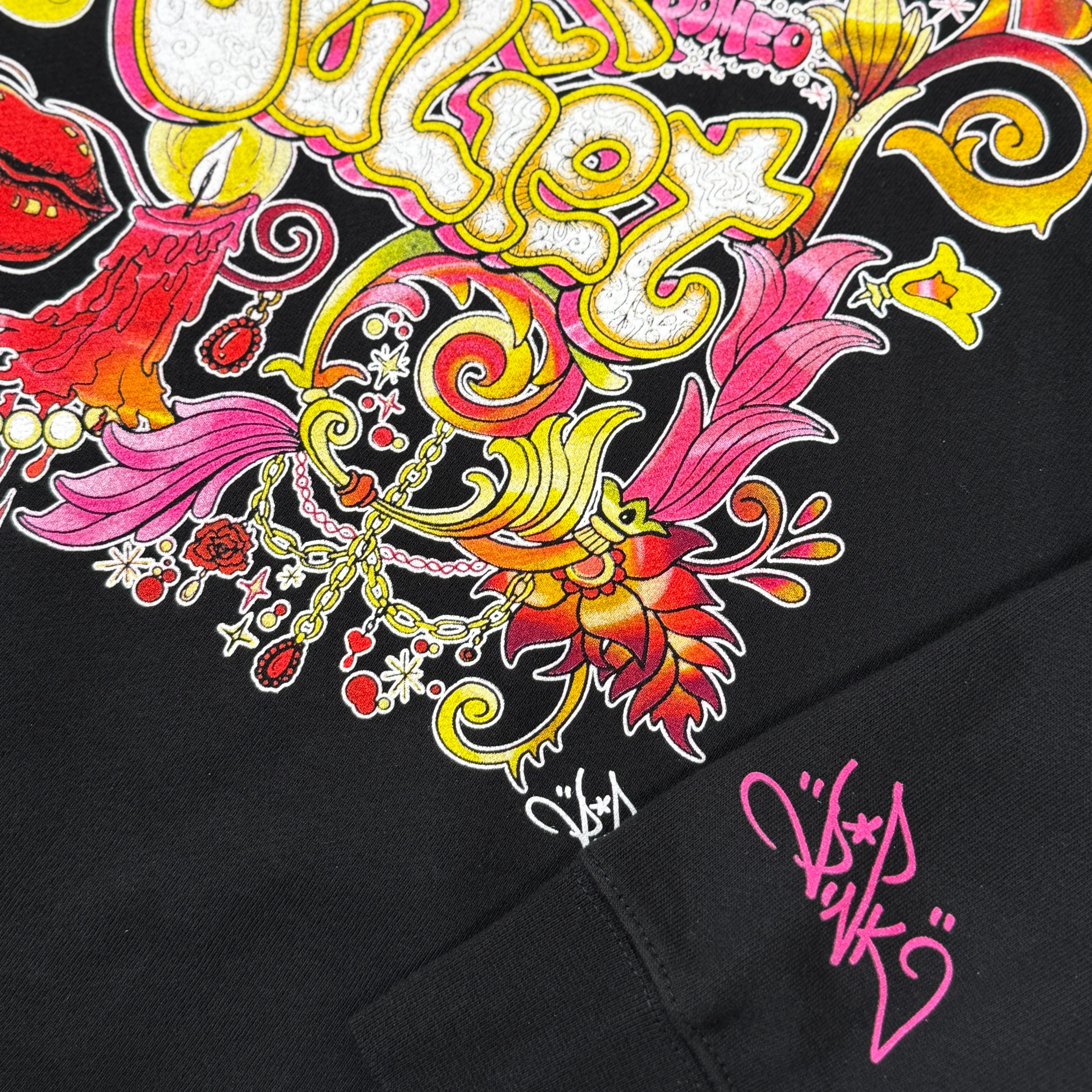 & JULIET Lady Pink Pullover Hoodie SIGNED - Image 4