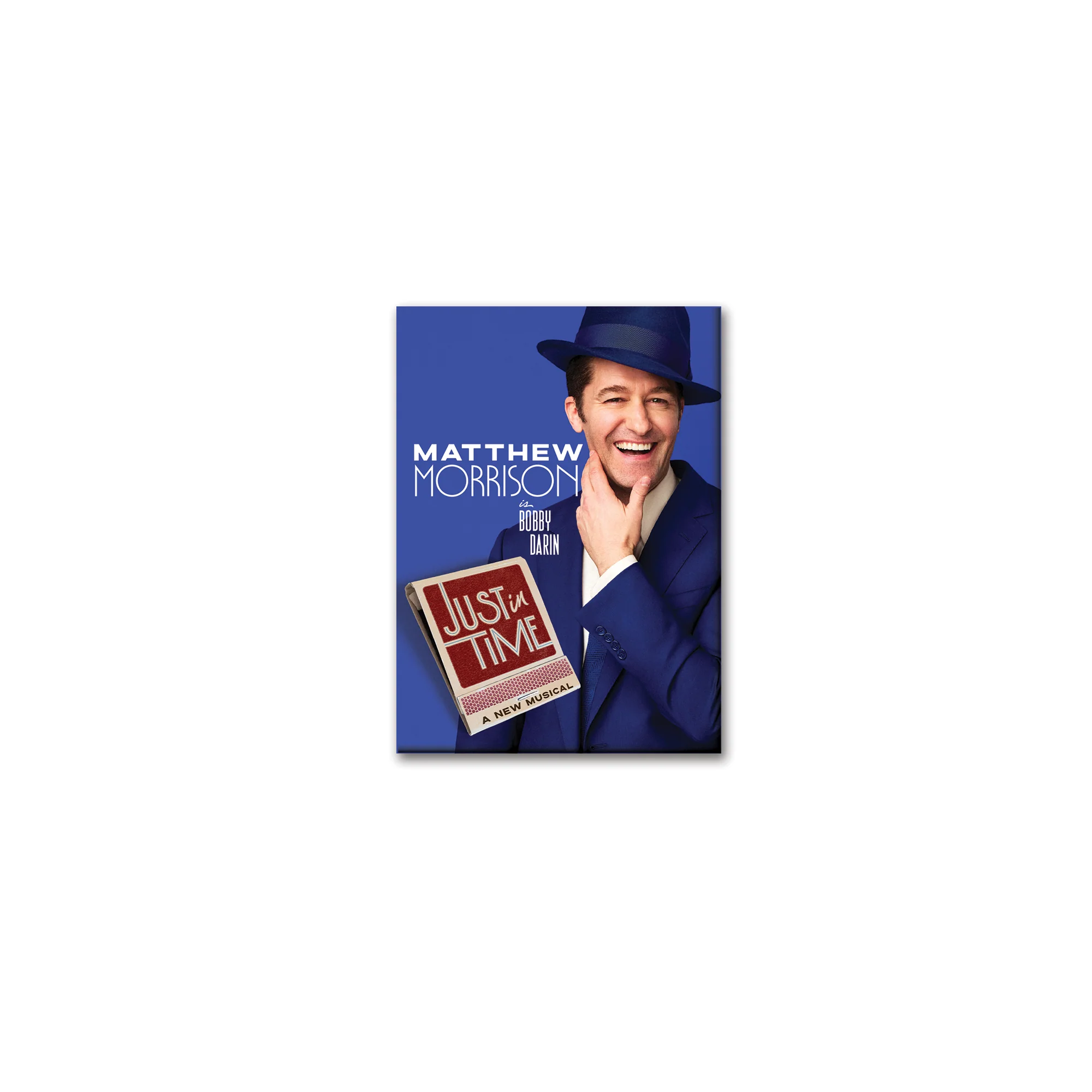JUST IN TIME Matthew Morrison Button Magnet