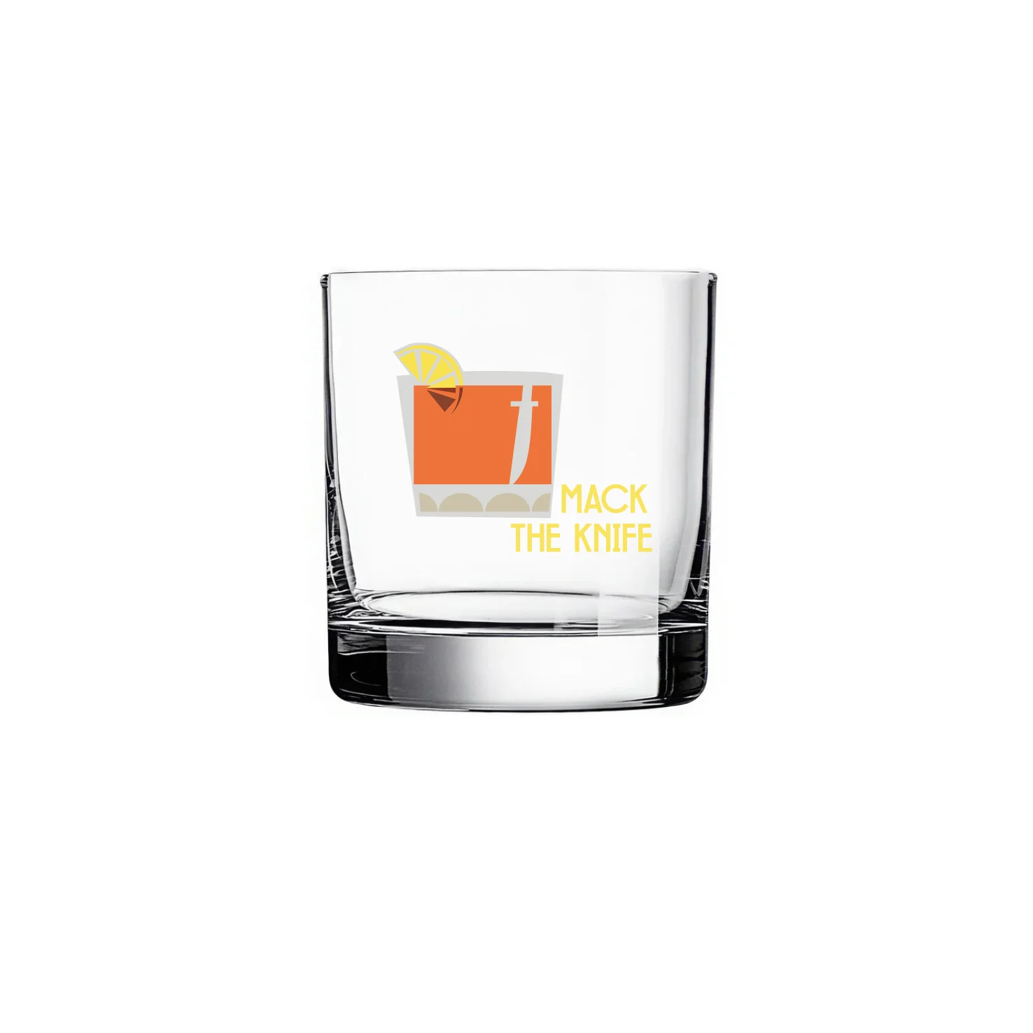 JUST IN TIME Song Titles Rocks Glass Set - Image 4