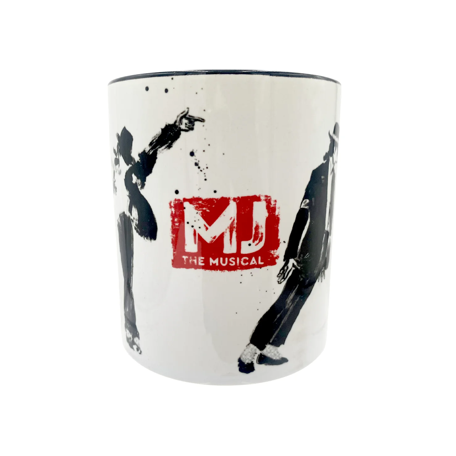 MJ THE MUSICAL White Logo Mug - Image 2