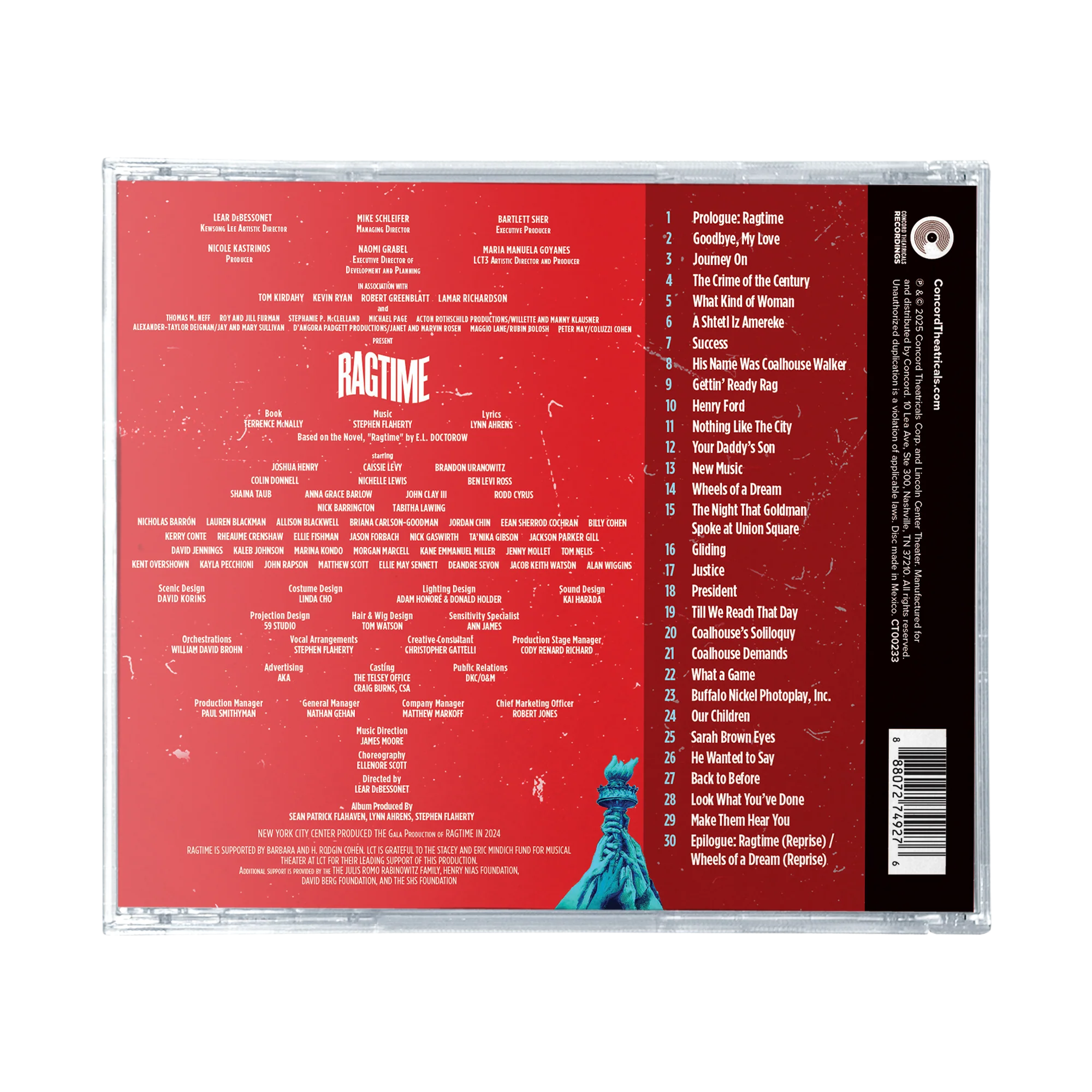 RAGTIME Broadway Revival Cast Recording CD - Image 3