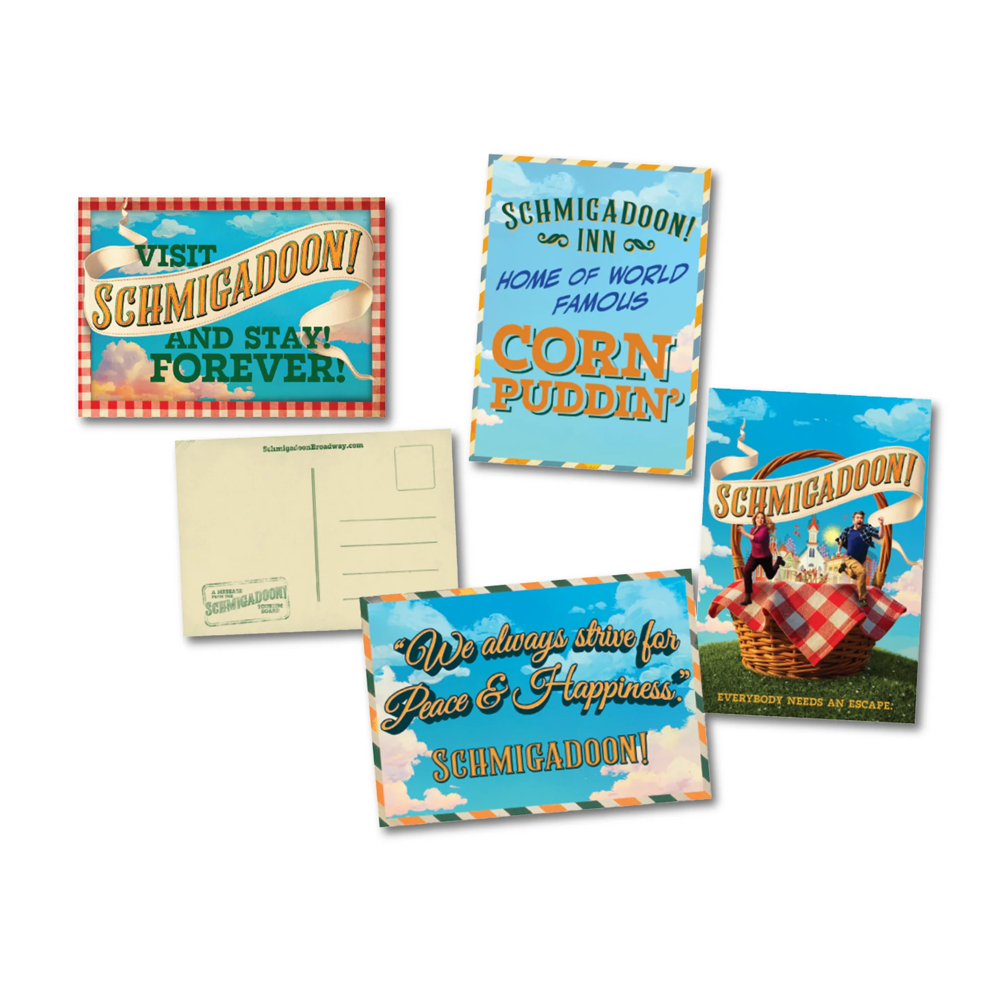 SCHMIGADOON Postcard Set