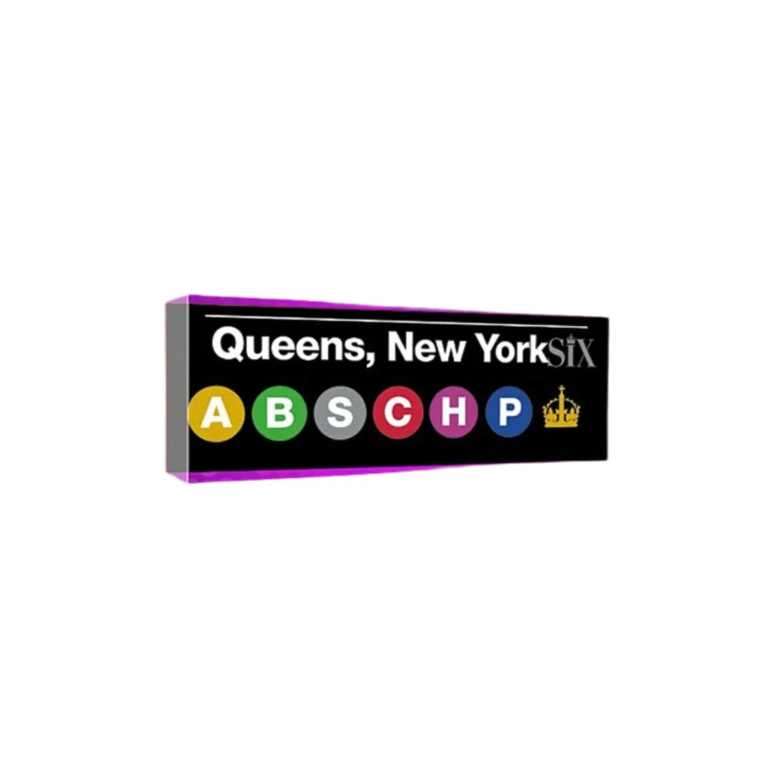 SIX Subway Magnet