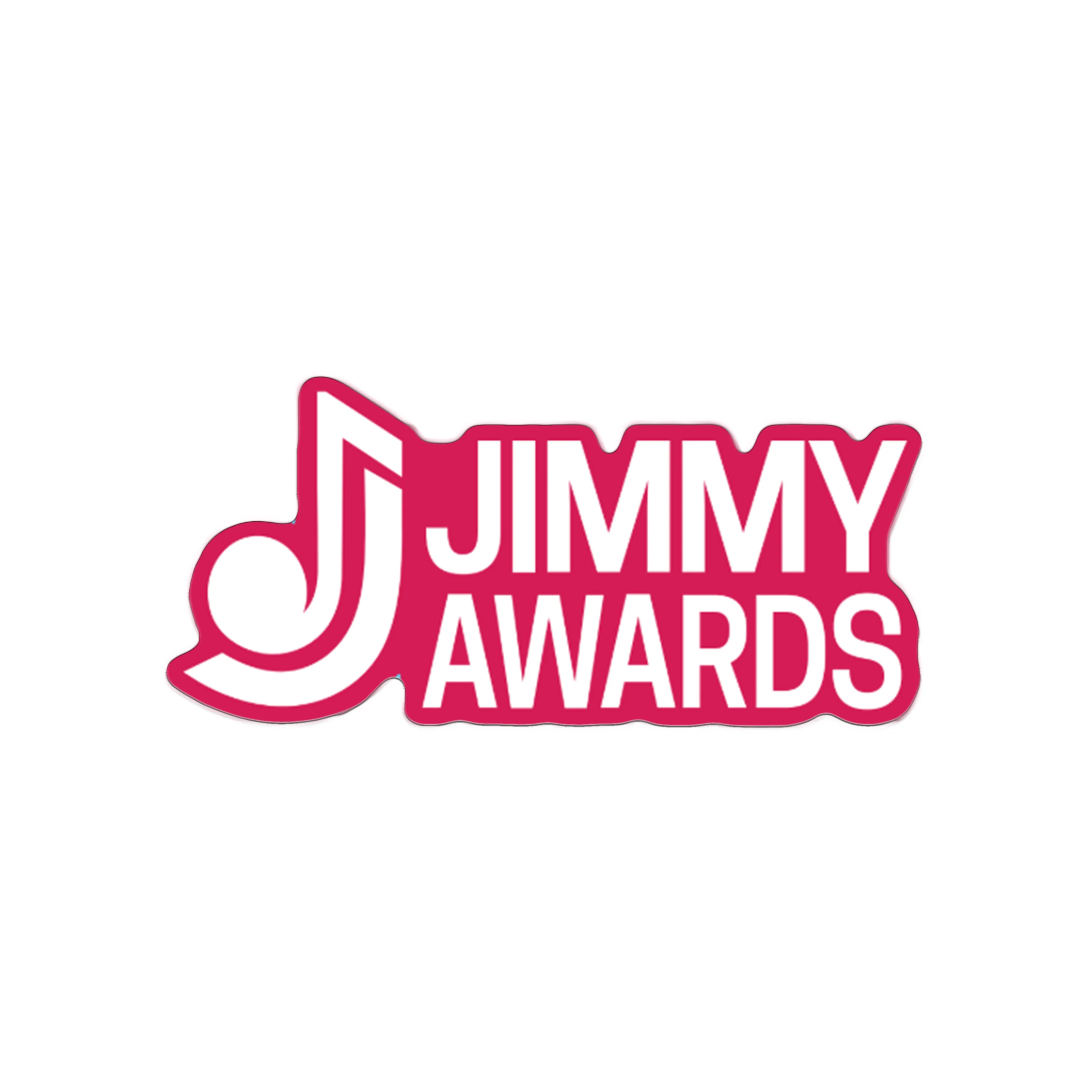 THE JIMMY AWARDS Die Cut Magnet