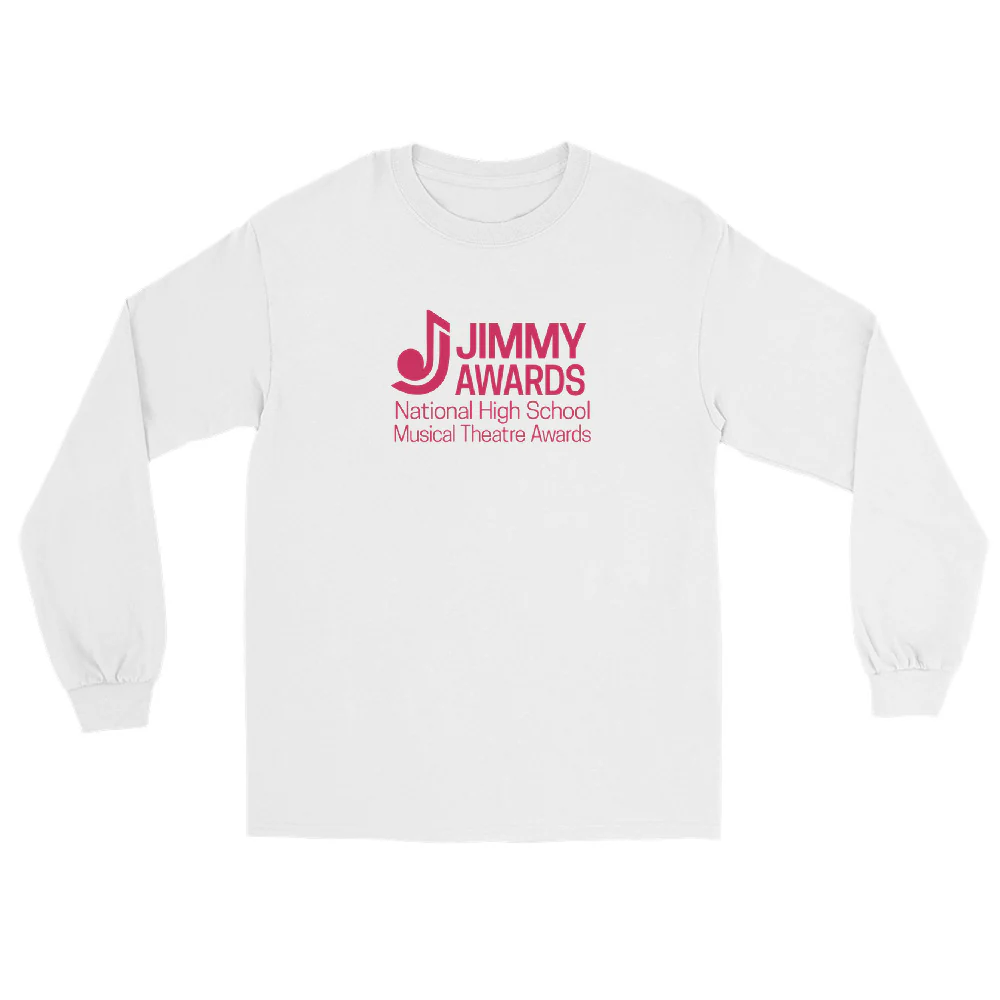 THE JIMMY AWARDS Long Sleeve Tee - WHITE