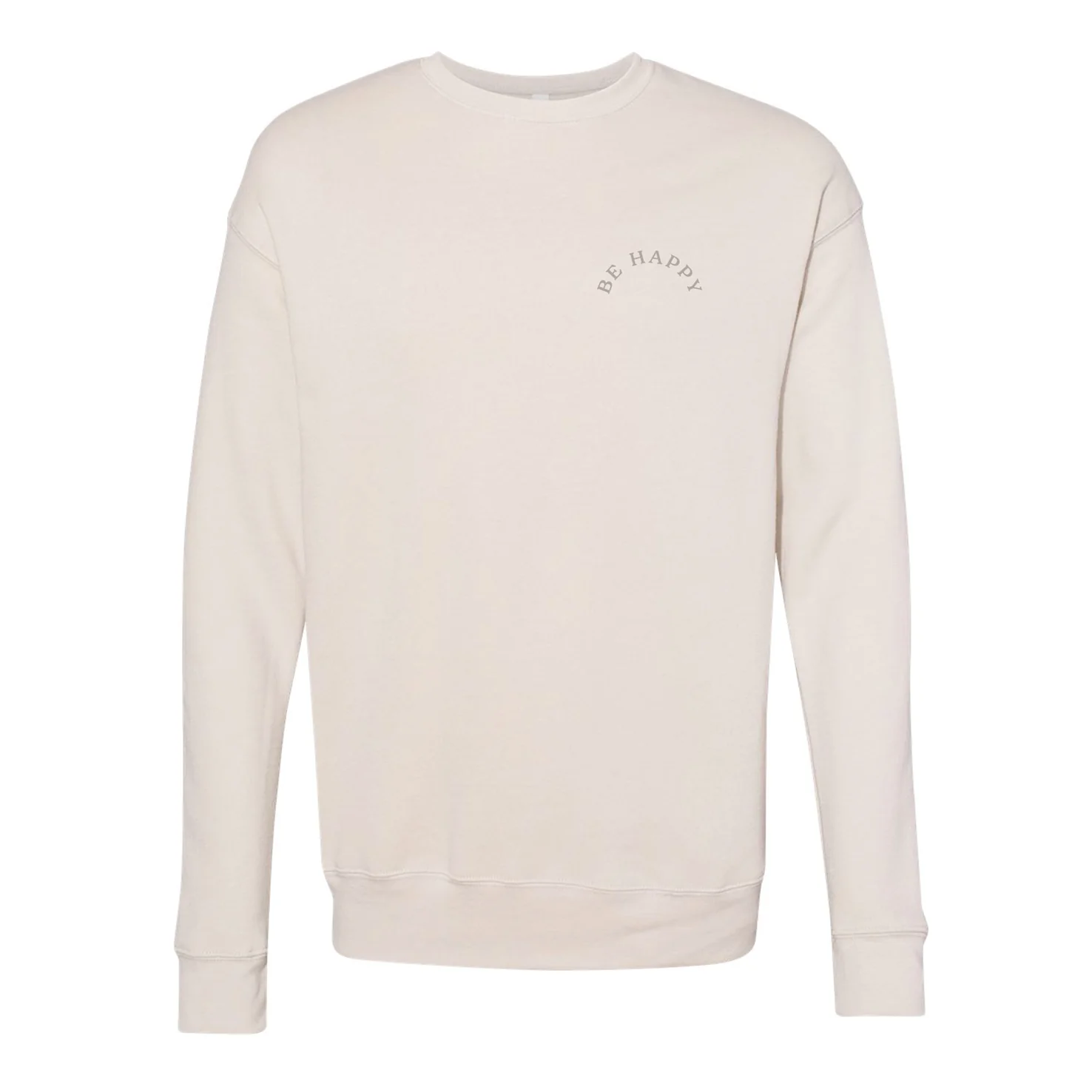 TWO STRANGERS Be Happy Crewneck - Image 2